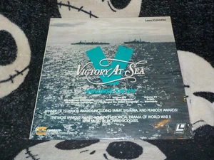 Victory At Sea Volumes 13-15 Laserdisc LD Open Shrink Free Ship $50 Orders - Imagen 1 de 1