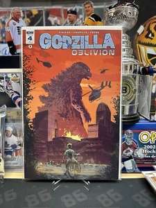Godzilla Oblivion #4 1:10 variante de incentivo 2016 Michael Walsh cubierta IDW - Imagen 1 de 2
