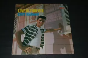 Cliff Richard~Love Is Forever~Japanese IMPORT~With Inner & Insert~RARE Red Vinyl - Picture 1 of 7