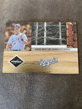 2004 LEAF LIMITED #LJ-19 GEORGE BRETT LUMBERJACKS Ser #ed 77/317
