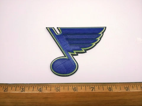 St. Louis Blues 3D Hockey Logo - Emblem, Ornament or Magnet !! Cover