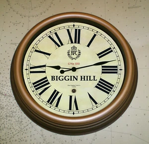 Royal Flying Corps Style, RFC Biggin Hill, Souvenir Vintage Style Wall Clock - Picture 1 of 1