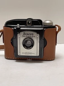 Cámara Whitehouse Beacon 225 de colección con estuche de cuero película de 70 mm hecha en EE. UU. década de 1950 - Imagen 1 de 8