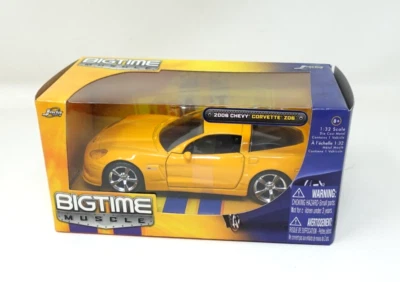 Chevy Corvette Z06 2006 escala 1/32 Jada Bigtime Muscle nuevo en caja Foto 1 de 4