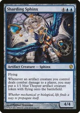 Sharding Sphinx Commander 2013 NM Artifact Blue Rare MAGIC MTG CARD ABUGames