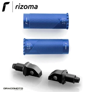 HONDA NC 700 X ABS 2012-2013 footrests Snake RIZOMA PE615U PE655B Blue Passenger - Picture 1 of 5