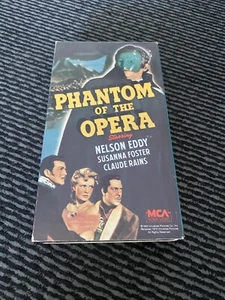 "Phantom Of The Opera" (1943) Horror/Romance VHS 1987 Release - Picture 1 of 5