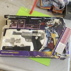 TRANSFORMERS G1 MEGATRON 1984 WITH damage BOX VINTAGE HASBRO - Picture 1 of 11