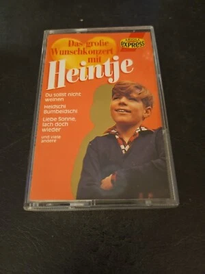 DAS GROßE WUNSCHKONZERT MIT HEINTJE - MC MUSIK KASSETTE -  ZUSTAND  GUT @V08 - Bild 1 von 2