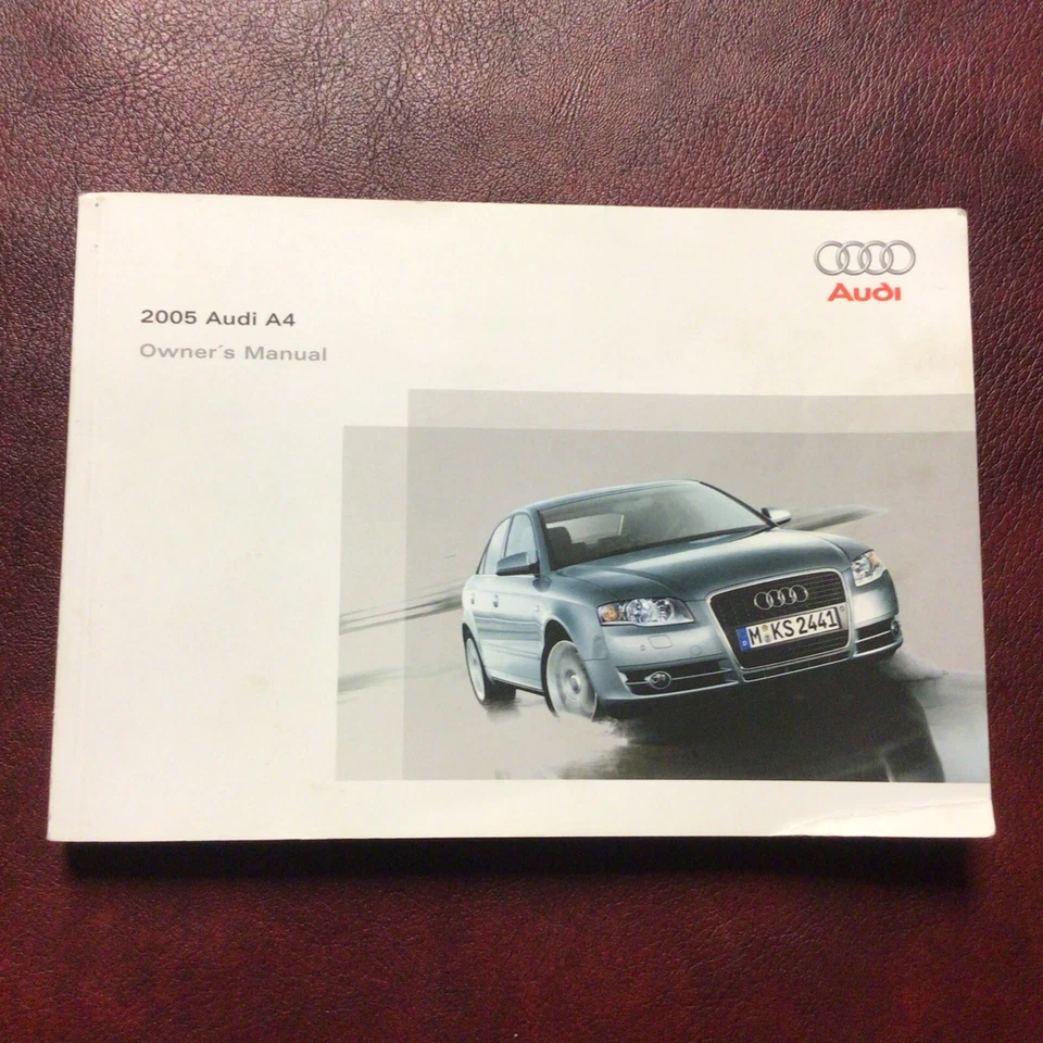 Audi A4 2005 manual del propietario guía de libro todos los modelos Foto 1 de 1