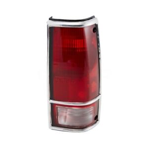 Tail Light Brake Lamp For 82-93 Chevrolet S-10 Pickup Right Side Chrome Halogen