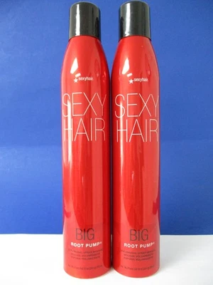 LOTE DE 2 BOMBA RAÍZ CABELLO SEXY GRANDE MOUSSE 10 OZ (abolladuras) Foto 1 de 4