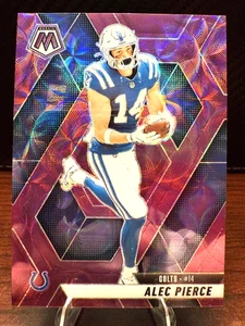 Alec Pierce Purple Scope Parallel-2025 Panini Mosaic #76 Indianapolis Colts NFL - Picture 1 of 2