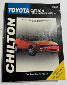 Toyota: Celica 1986-93 (Chilton's Total Car Care Repair Manual) #68252 - Imagen 1 de 3
