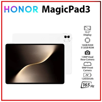 (Wi-Fi) HONOR MagicPad3 16GB+512GB WHITE Octa Core Android PC Tablet (New) - Image 1 of 4