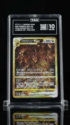 TAG 10 GEM MINT JAPANESE POKEMON 2022 GIRATINA VSTAR 261/172 V. UNIVERSE S12a - Image 1 of 3