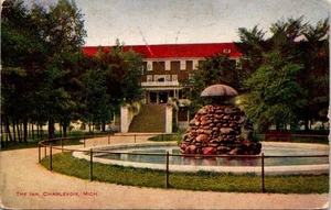 Postcard The Inn Charlevoix Michigan MI Posted 1911 - Picture 1 of 2