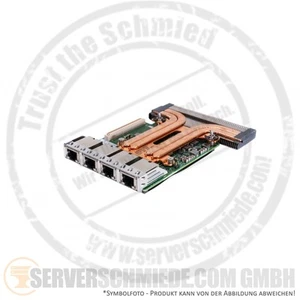 Voiture fille réseau Dell Intel X550-T4 quatre ports 4 x 10 GbE cuivre RJ-45 Ethernet - Photo 1/3