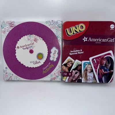 American Girl UNO Cards Game NO INSTRUCTIONS & Truly Me Activity Set - Image 1 of 4