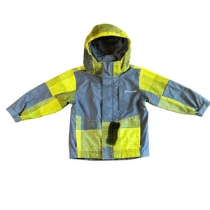 Columbia Interchange Kids Jacket 4/5 Gray Yellow "Outgrown" System 2 of 3 parts - Picture 1 of 13