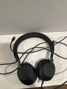 Jabra Evolve2 30 MS 2 Built-in Microphones Wired Headset - Black - Afbeelding 1 van 5