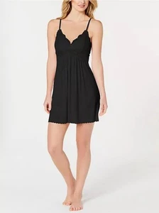 I.N.C. INTERNATIONAL CONCEPTS Heavenly Soft Lace-Trimmed Knit Nightgown Lingerie - Picture 1 of 4