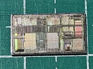 Intel A80486DX2-66 CPU Die IC Chip Silicon Wafer Vintage Rare Uncoated - Picture 1 of 5