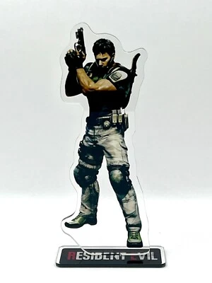 NEW Resident Evil Chris Redfield 2D Vinyl Stand Figure Model - FREE Shipping🔥 - Image 1 of 4