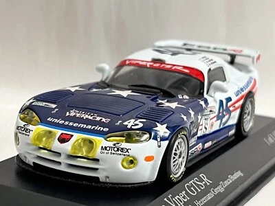 1/43 Dodge Viper GTS-R 2002 24 Hours of Daytona car #45  Minichamps used - Image 1 of 4