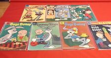 7 Dell 1960 10 cent Looney Tunes Comics. Bugs Bunny
