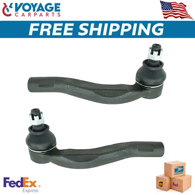 New Tie Rod End LH RH Front Outer Set of 2 Pair For 1995-2000 Lexus LS400 - Image 1 of 3