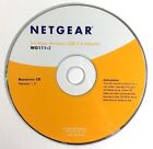 Netgear 54Mbps Bezprzewodowy adapter UBS 2.0 WG111v2 Oprogramowanie zasobów Cd wersja 1.3