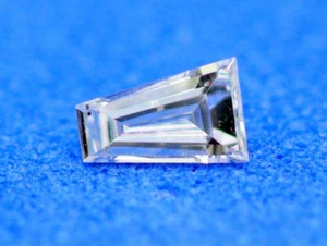 Baguette cónica suelta diamante 100 % natural de 0,089 quilates 4x2 mm certificada F/SI2 - Imagen 1 de 11