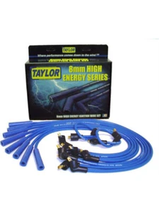 Taylor/Vertex Spark Plug Wire Set High Energy Spiral Core 8 mm Blue Str (64661) - Picture 1 of 12