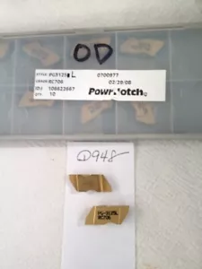 9 NEW RTW NG 3125L TOP NOTCH CARBIDE INSERTS. GRADE RC706 FACTORY PACKED {Q948} - Picture 1 of 1