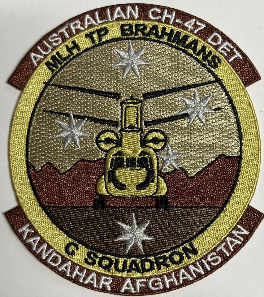 CH-47 Australian Army C Squadron Kandahar Afghanistan Embroidered Patch - image 1 of 1