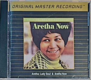 MFSL MOFI GOLD CD UDCD-623: Aretha Franklin, Aretha: Lady Soul & Aretha Now 1995 - Foto 1 di 7