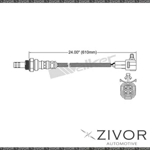 New NGK Oxygen Sensor For Suzuki Grand Vitara JB424 JT 2.4L 2D, 4D J24B #EGO-538 - Picture 1 of 3