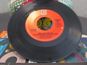HANK WILLIAMS JR, HEAVEN AIN'T A LOT LIKE DIXIE- AMERICAN DREAM, EL 7-69960 EX - Picture 1 of 4