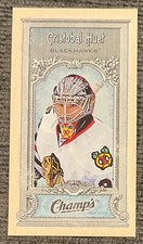 2008-09 CRISTOBAL HUET UPPER DECK CHAMP’S HOCKEY MINI INSERT #C28 BLACKHAWKS