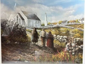 A Time To Give Thanks Limited Print Signed by Philip Gray 28x31” - Picture 1 of 3