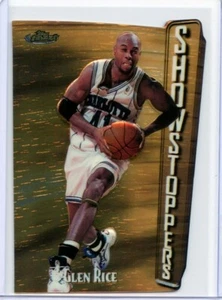 GLEN RICE 1997-98 Topps Finest GOLD Die Cut Embossed 💎 Hornets - Bild 1 von 1