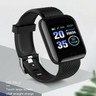116plus Smart Watch Bluetooth Heart Rate Blood Pressure Monitor Fitness Tracker-