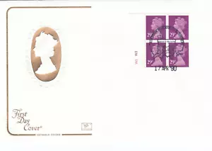 (106793) £1.16 Penny Black CYL Booklet Pane 29p FDC Windsor Apr 1990 NO INSERT - Picture 1 of 1