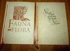 2 Sammelbilderalben, Lehrbuch, Aus unserer Heimat, Fauna & Flora, 1950er Jahre