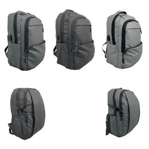 Unisex School Large Backpack Travel Rucksack Shoulder Laptop Bag USB Travel Bags - Picture 1 of 19