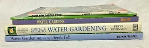 Water Gardening Water Wise Your New Garden Pond - Horticulture Book Lot of 5 - Picture 1 of 12