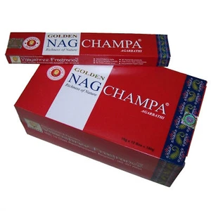 180g varillas incienso Golden Nag Champa India aroma hogar decorar meditar - Bild 1 von 1