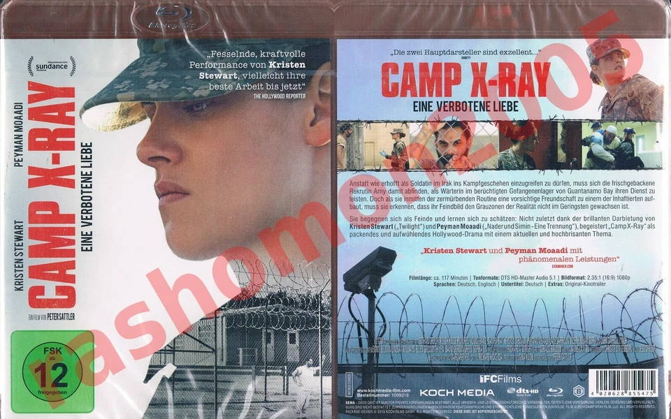 Blu-ray CAMP X-RAY Kristen Stewart Payman Maadi John Carroll Lynch Region B NEW - Image 1 of 1
