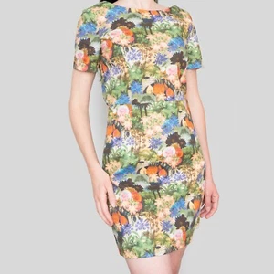 Paul & Joe Sister Floral Tropical Print Mini A-line Dress | FR 38 | UK 10 - Picture 1 of 8